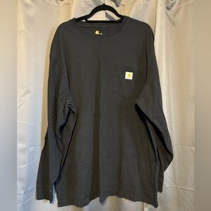 Black Long Sleeve Carhartt Shirt